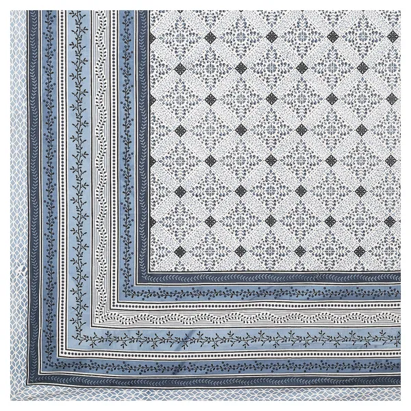 Blue_Sapphire_Cotton_Sapphire_Elegance_Double_Bedsheet_With_Pillow_Cover_90_X_108_Cm